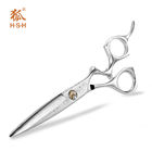 Smooth Steel Hair Thinning Scissors High Precision Large Arc Wide Blade