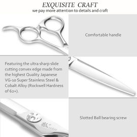 Precise Cutting Cobalt Steel Scissors High Performance Matt Finish